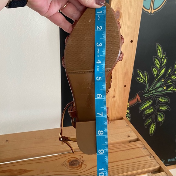 Sezane Natacha Heeled Sandals Woven Heritage Chocolate Brown - Picture 14 of 16